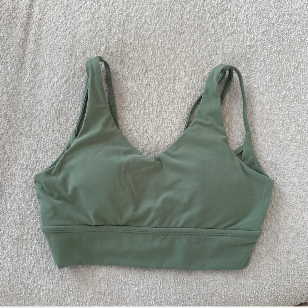 BuffBunny Olive Sports Bra